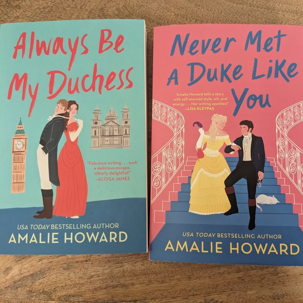 Taming of the Dukes Series by Amalie Howard